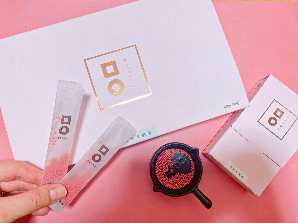 ピンク丸剤/ミオル韓医院/ボディサプリメントを使ったクチコミ（1枚目）