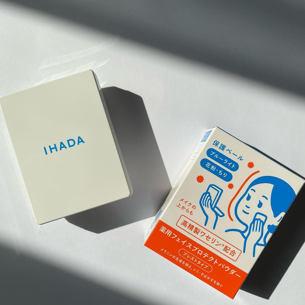 薬用フェイスプロテクトパウダー/IHADA/プレストパウダーを使ったクチコミ（1枚目）