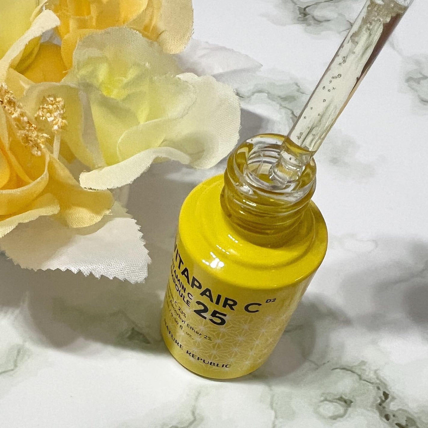 ビタペアC ビタミンC25アンプル/ネイチャーリパブリック/美容液を使ったクチコミ(2枚目)