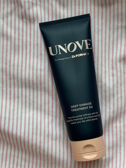 ディープダメージトリートメントEX/UNOVE/洗い流すヘアトリートメントを使ったクチコミ(1枚目)
