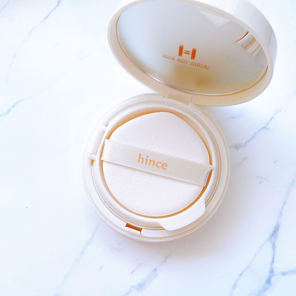 セカンドスキングロウクッション/hince/クッションファンデーションを使ったクチコミ(3枚目)