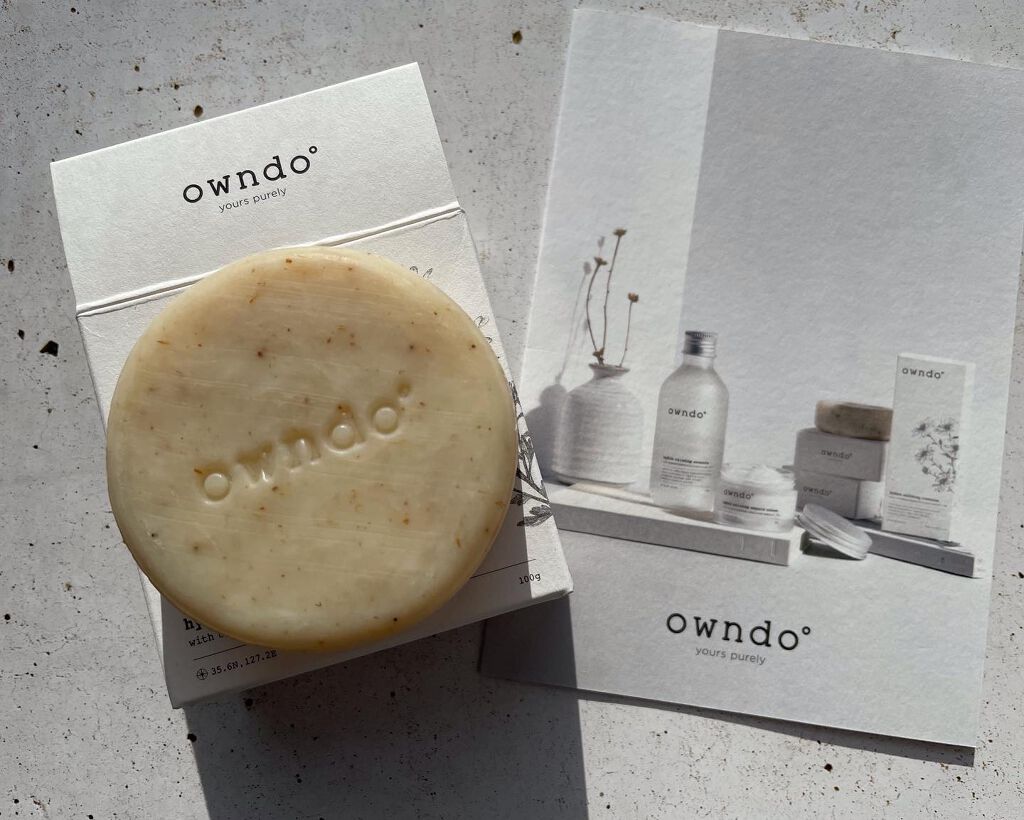 ハイドロCクレンジングバー/owndo°/洗顔石鹸を使ったクチコミ（2枚目）