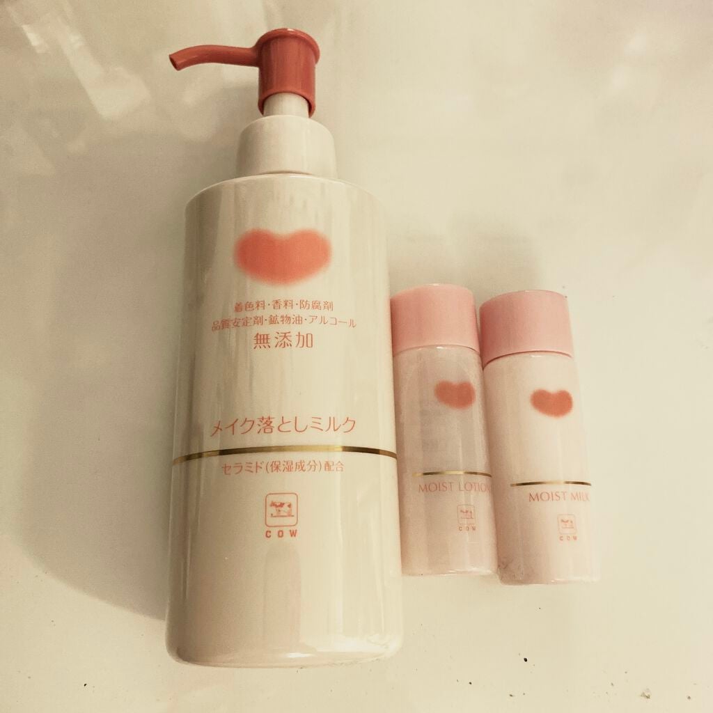 メイク落としミルク/カウブランド無添加/ミルククレンジングを使ったクチコミ(1枚目)