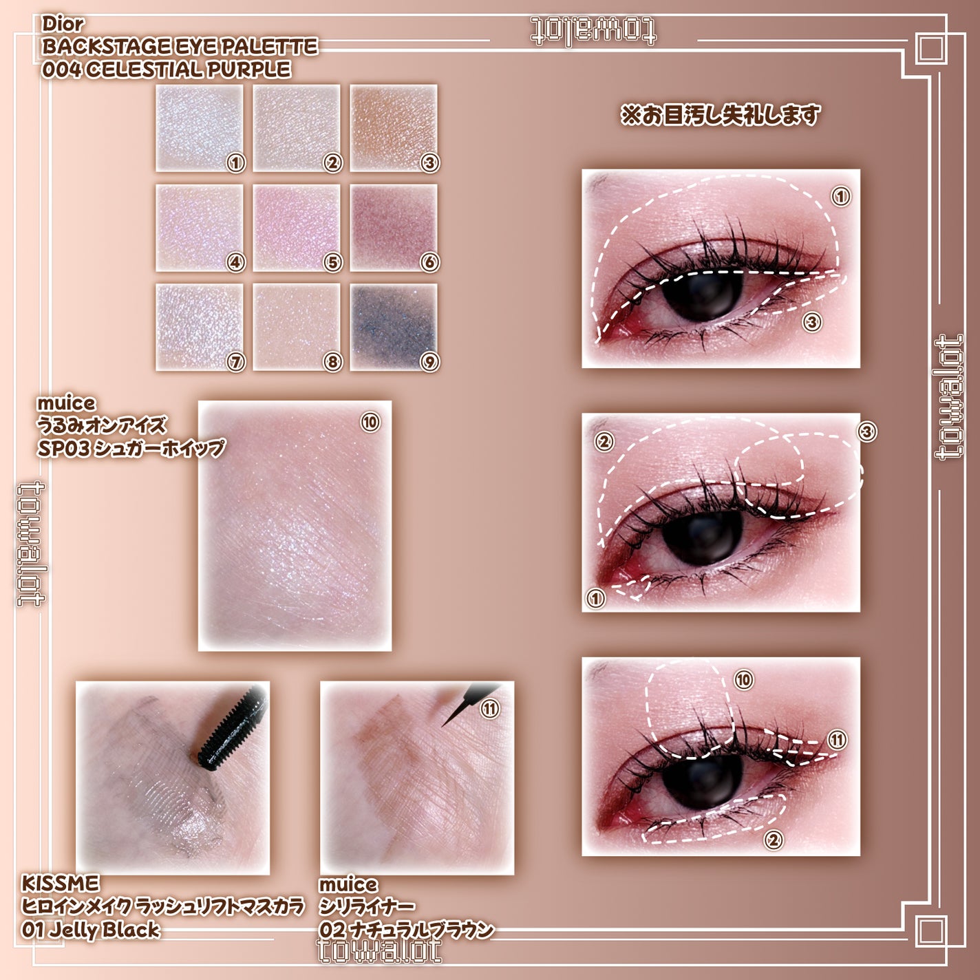 ディオール バックステージ アイ パレット/Dior/アイシャドウパレットを使ったクチコミ(2枚目)