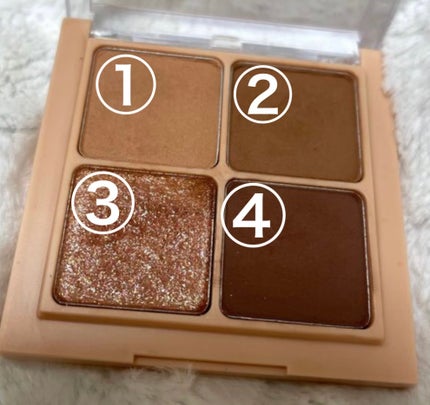 ベターザンアイズ/rom&nd/アイシャドウパレットを使ったクチコミ(2枚目)