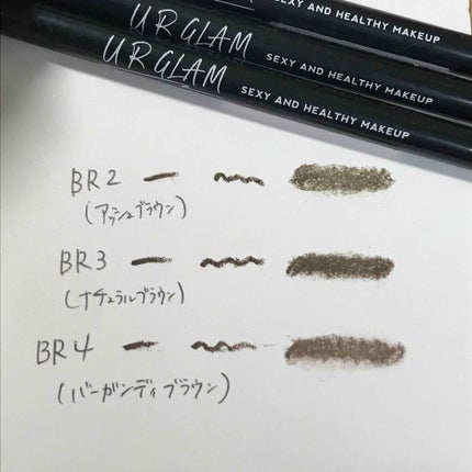 スリムスケッチアイブロウペンシル/U R GLAM/アイブロウペンシルを使ったクチコミ(2枚目)