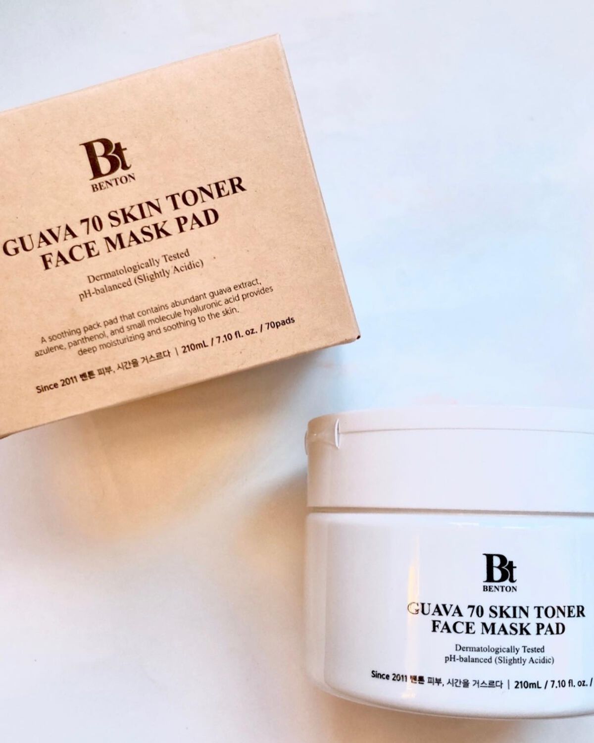 グアバ 70スキントナーパッド /BENTON/トナーパッドを使ったクチコミ(6枚目)