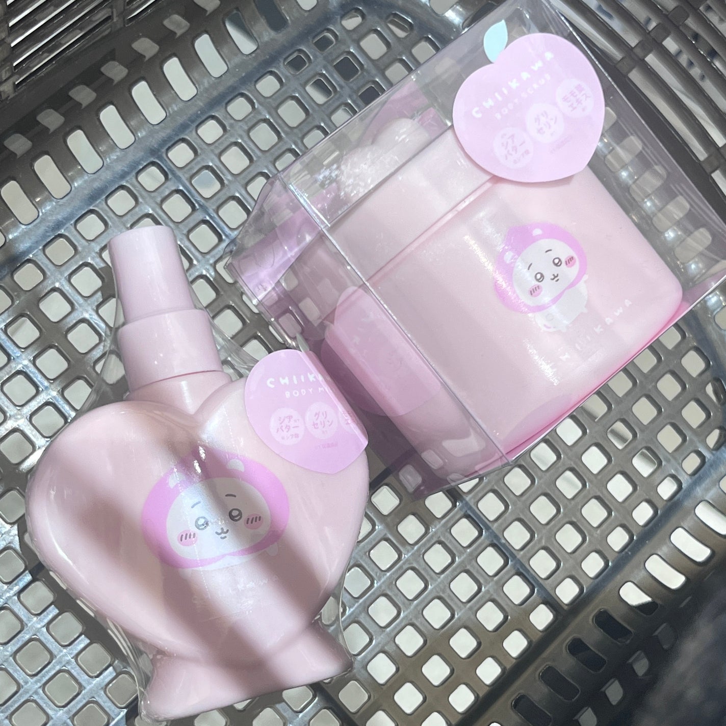 ちいかわ ピーチシリーズ ボディスクラブ ピーチの香り/SHOBIDO/ボディスクラブを使ったクチコミ(1枚目)