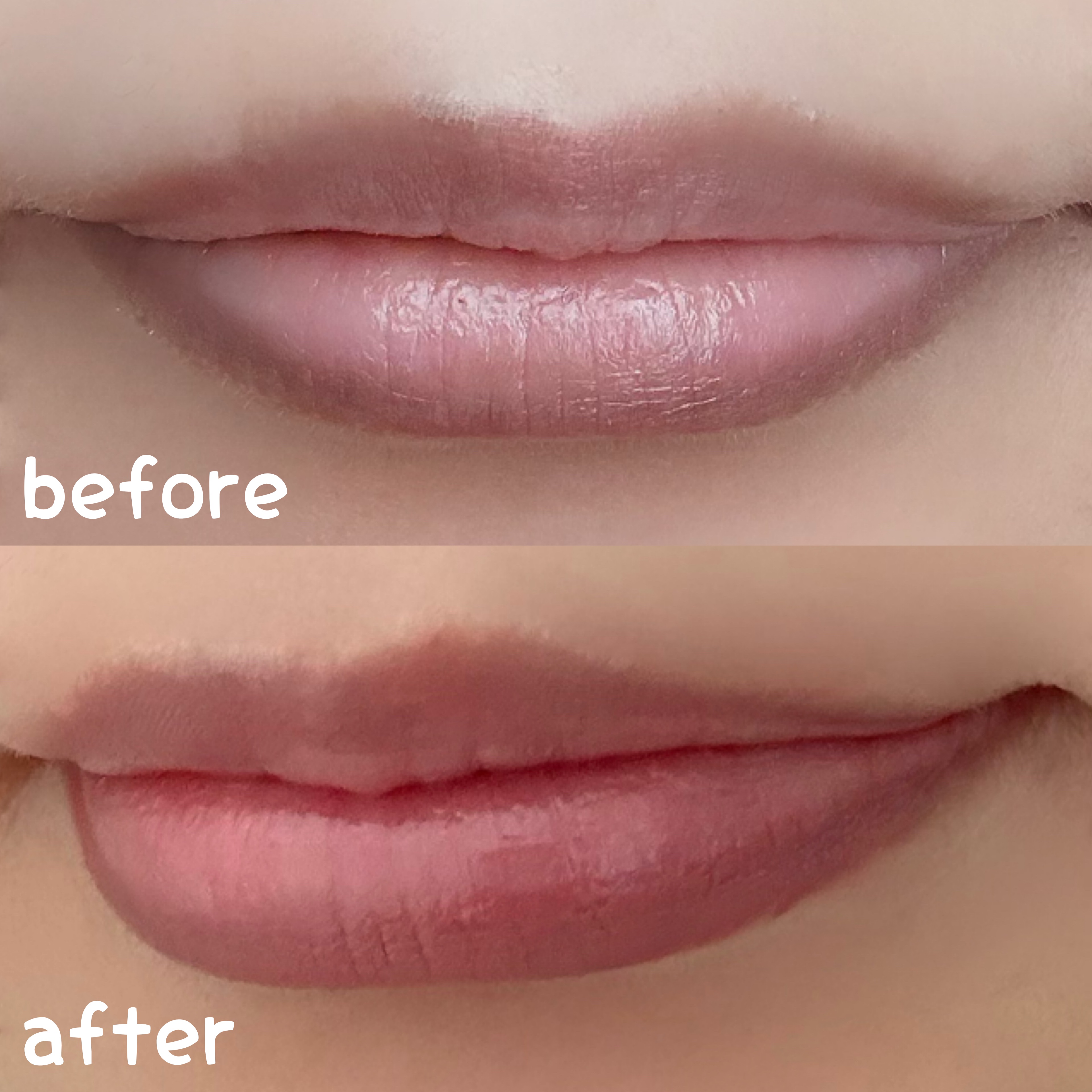 M·A·C ロックド キス インク リップカラー ボデイシャス（ディープ トーン ベージュ）/M・A・C/口紅を使ったクチコミ（2枚目）