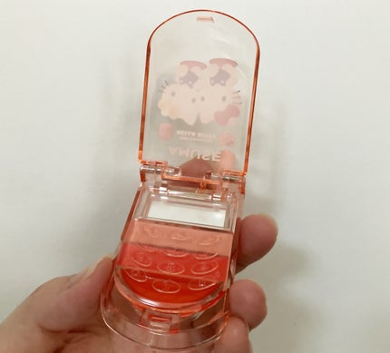 リップ&チークセルフォン/AMUSE/口紅を使ったクチコミ(4枚目)