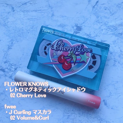 レトロマグネティック アイシャドウパレット  02 スプリングサマー&アイスキューブ(Spring Summer&Ice Cubes)/FlowerKnows/アイシャドウパレットの画像