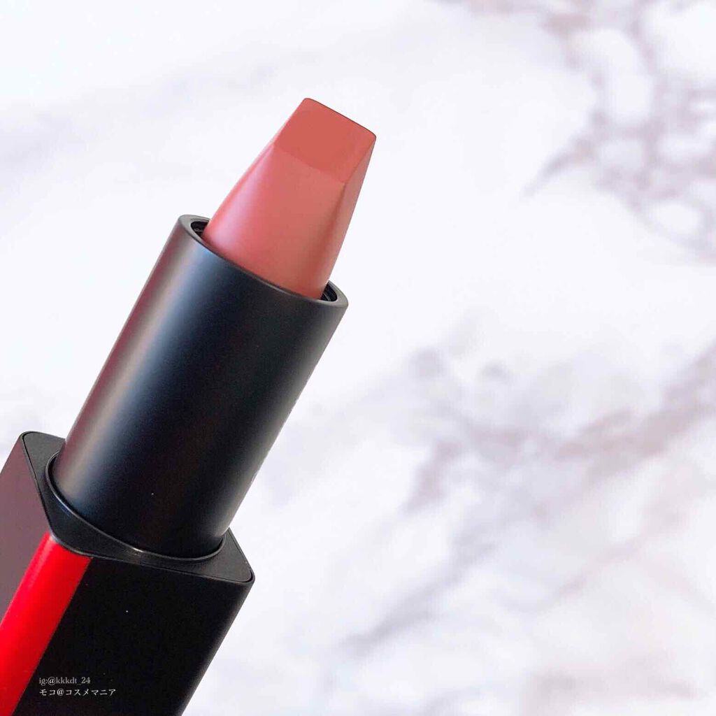 モダンマット パウダーリップスティック/SHISEIDO/口紅を使ったクチコミ(2枚目)