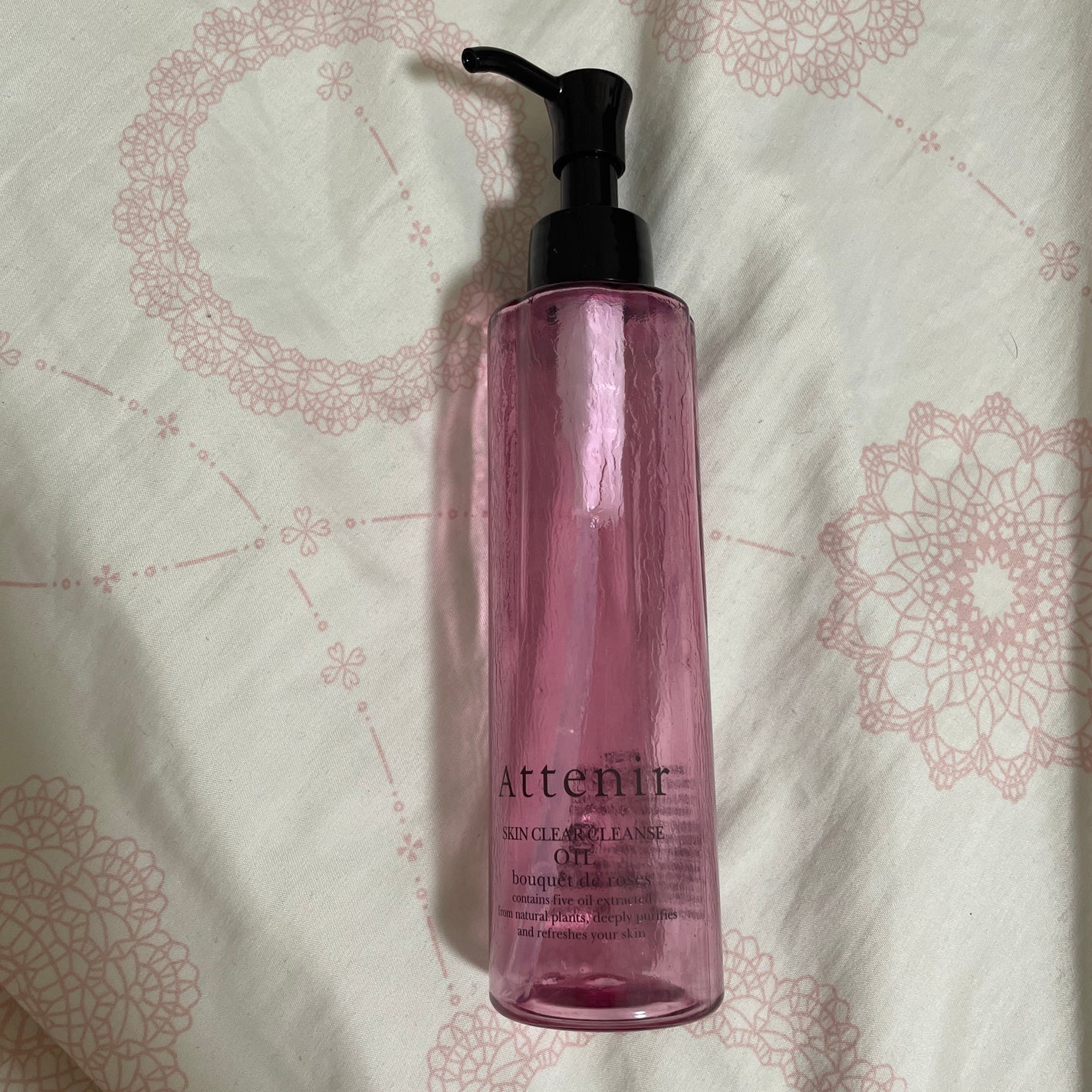 スキンクリア クレンズ オイル アロマタイプ ブーケ ド ローズ /アテニア/オイルクレンジングを使ったクチコミ(2枚目)