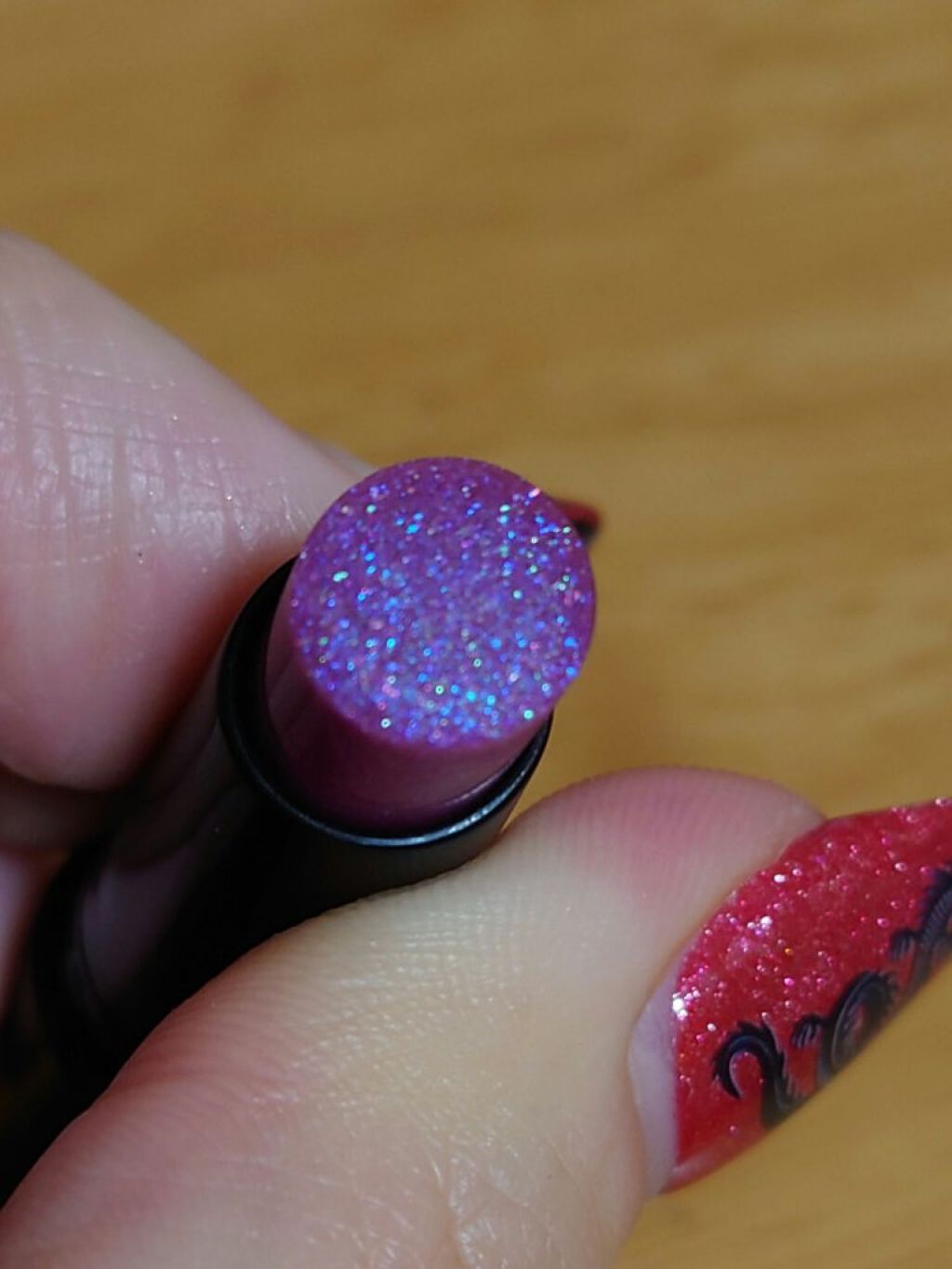 ケイト リップモンスター EX-4 マジカルミッドナイトショー（ミニ）＜数量限定発売＞/KATE/口紅を使ったクチコミ（2枚目）