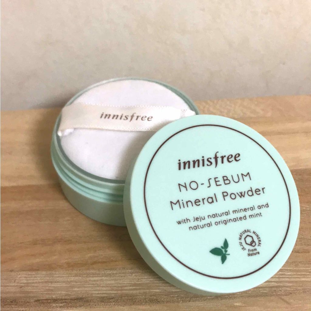 ノーセバム ミネラルパウダー/innisfree/ルースパウダーを使ったクチコミ(1枚目)