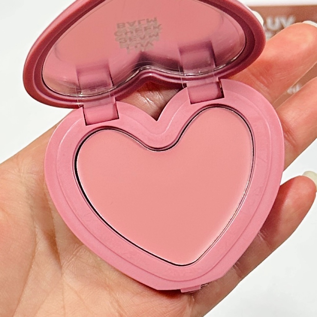 ラヴ ビーム チークバーム/lilybyred/ジェル・クリームチークを使ったクチコミ（2枚目）