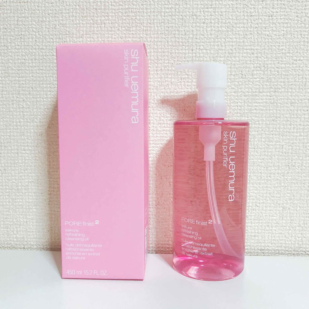 フレッシュ クリア サクラ クレンジング オイル/shu uemura/オイルクレンジングを使ったクチコミ(1枚目)