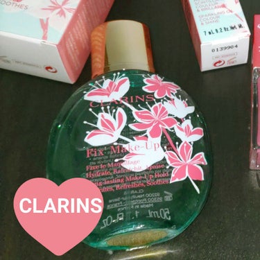 フィックス メイクアップ/CLARINS/ミスト状化粧水を使ったクチコミ（1枚目）