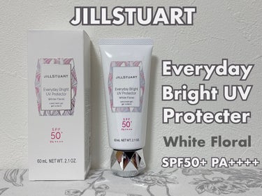 エブリデイブライト UVプロテクター ホワイトフローラル 75g/JILL STUART/日焼け止め・UVケアを使ったクチコミ（1枚目）