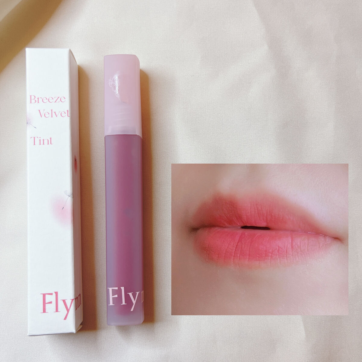 ブリーズベルベットティント/Flynn/リップティントを使ったクチコミ（3枚目）
