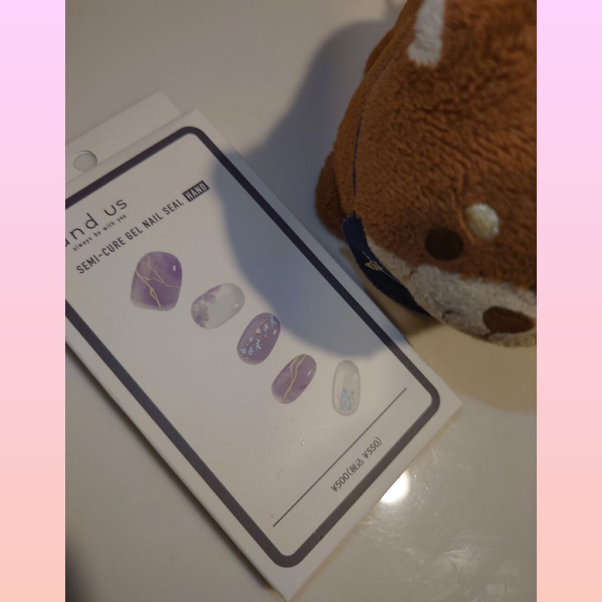 ネイルシール/3COINS/ネイルシールを使ったクチコミ（2枚目）