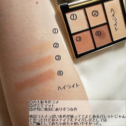 フェイス スタイリスト/SNIDEL BEAUTY/アイシャドウパレットを使ったクチコミ(3枚目)