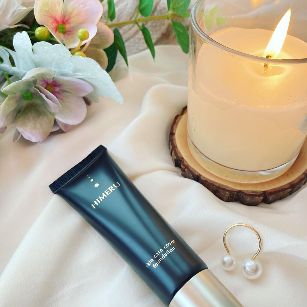 HIMERU スキンケアカバーファンデーション/FUMENT/リキッドファンデーションを使ったクチコミ(5枚目)