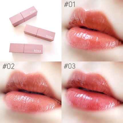 チュルンリップティント/hina cosmetics/リップティントを使ったクチコミ(4枚目)