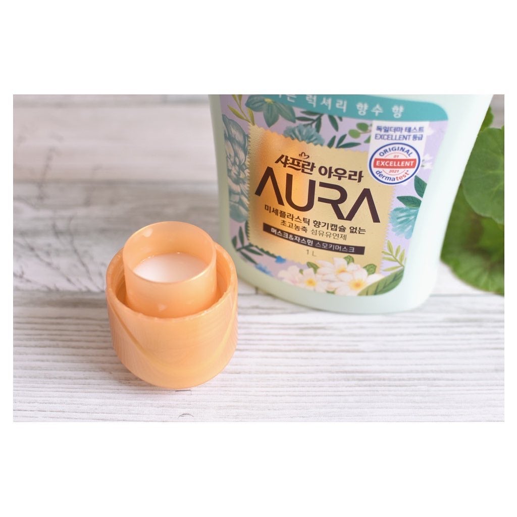 香りサフロン AURA 柔軟仕上げ剤/トイレタリージャパンインク/柔軟剤を使ったクチコミ(5枚目)