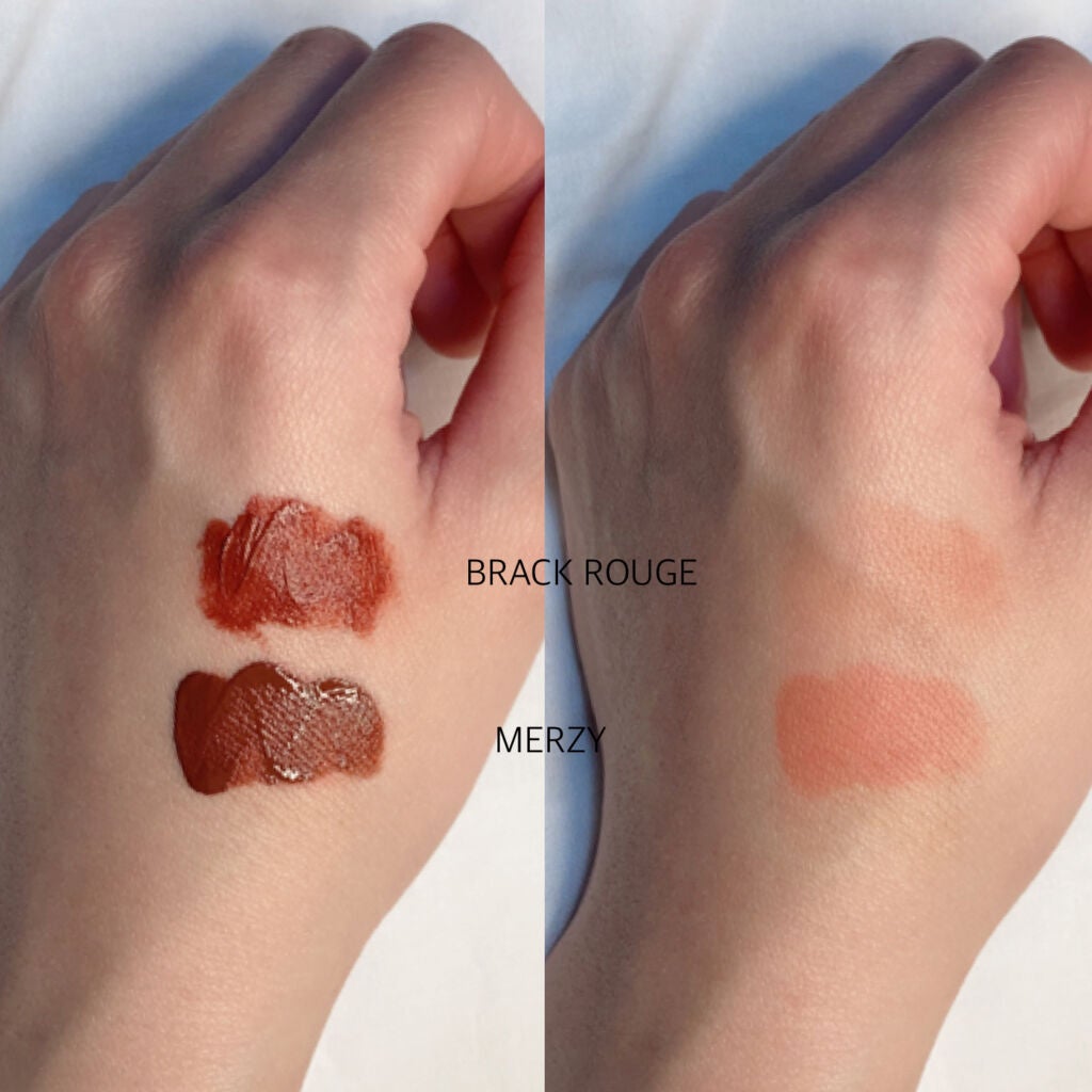 エアフィットベルベットティント/BLACK ROUGE/リップティントを使ったクチコミ(2枚目)