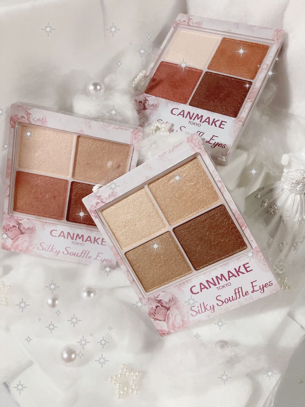 シルキースフレアイズ/キャンメイク/アイシャドウパレットを使ったクチコミ（1枚目）