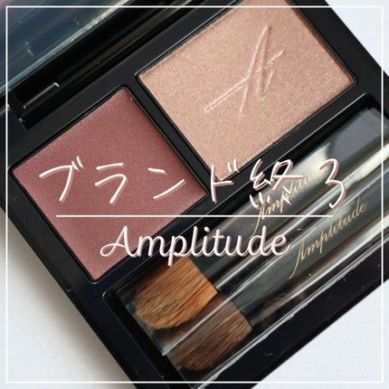 コンスピキュアス ダブルアイズ/Amplitude/アイシャドウパレットを使ったクチコミ(1枚目)