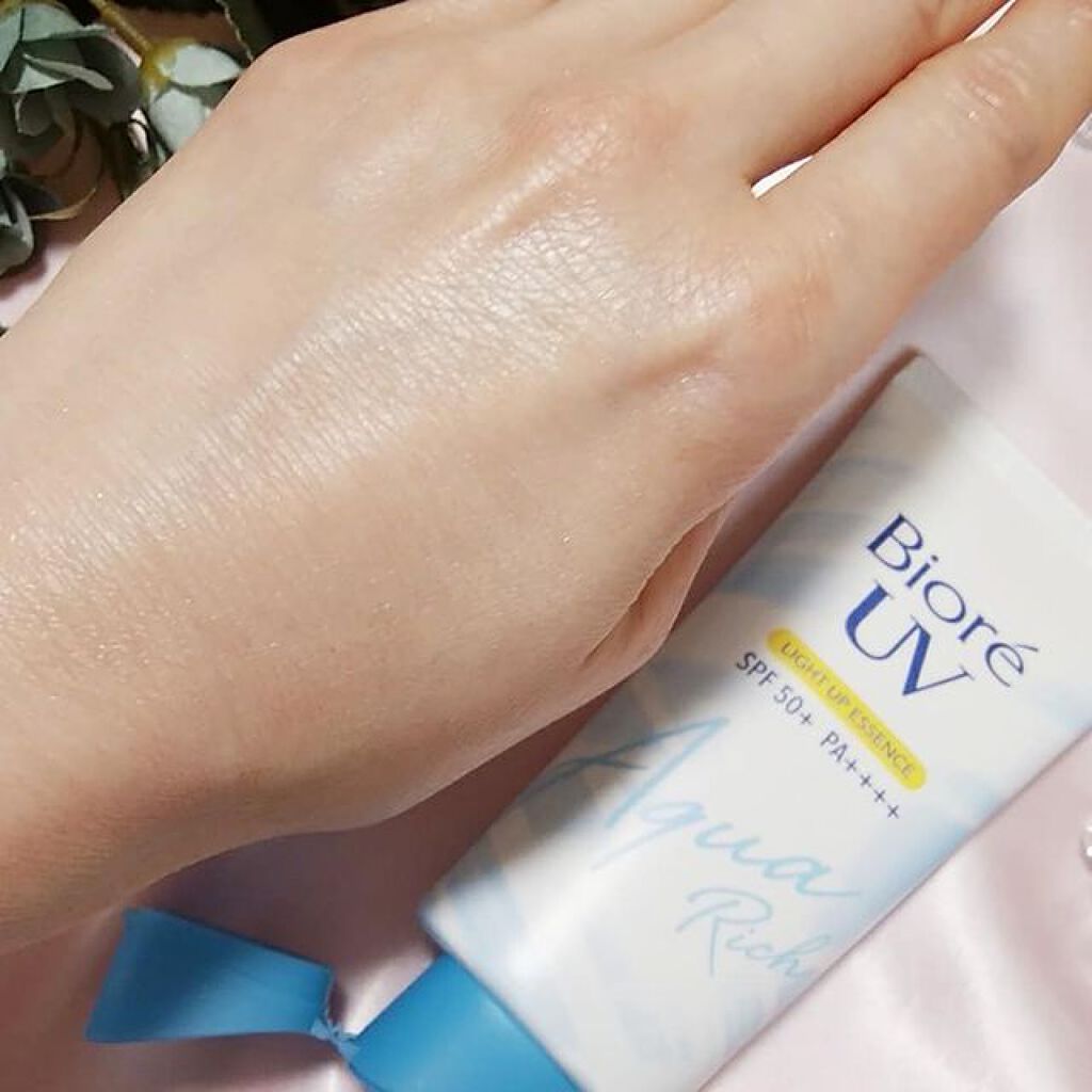 ビオレUV アクアリッチ ライトアップエッセンス/ビオレ/日焼け止めクリームを使ったクチコミ(3枚目)