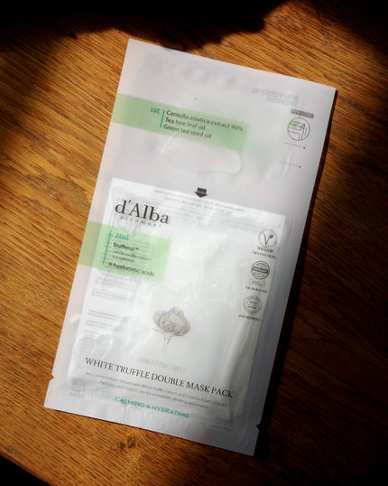 ホワイトトリュフダブルマスクパック(鎮静/保湿) /ダルバ/シートマスク・パックを使ったクチコミ(1枚目)