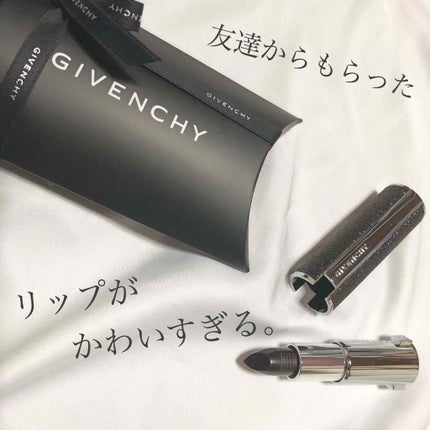 ルージュ・ジバンシイ・ノワール/GIVENCHY/口紅を使ったクチコミ(1枚目)
