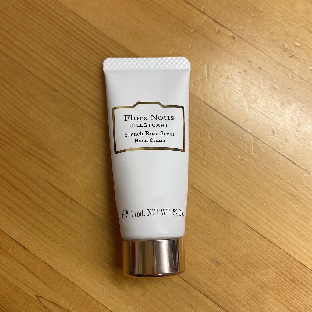 フレンチローズ ハンドクリーム/Flora Notis JILL STUART/ハンドクリームを使ったクチコミ（1枚目）
