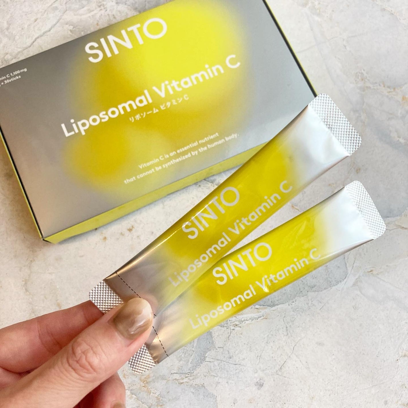 リポソーム ビタミンC/SINTO/美容サプリメントを使ったクチコミ(2枚目)