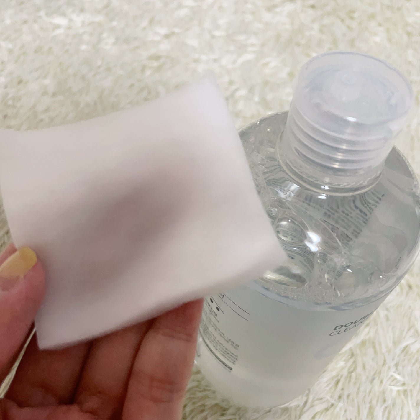 ダブルショットクレンジングウォーター/LUOKI/クレンジングウォーターを使ったクチコミ(2枚目)