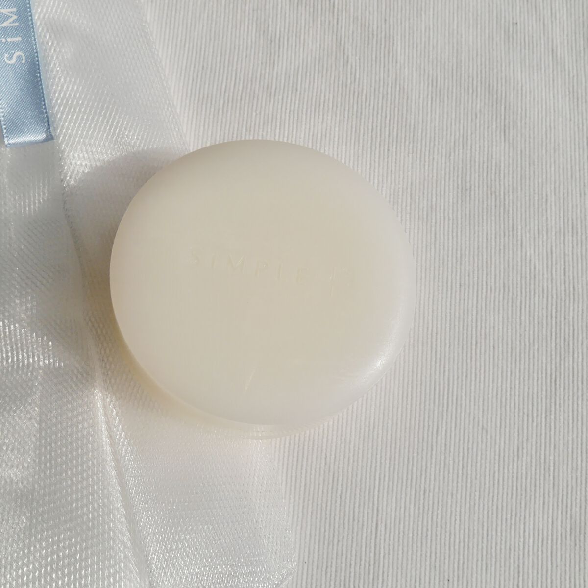 モイストピュアソープ しっとり/SiMPLE++/洗顔石鹸を使ったクチコミ（2枚目）