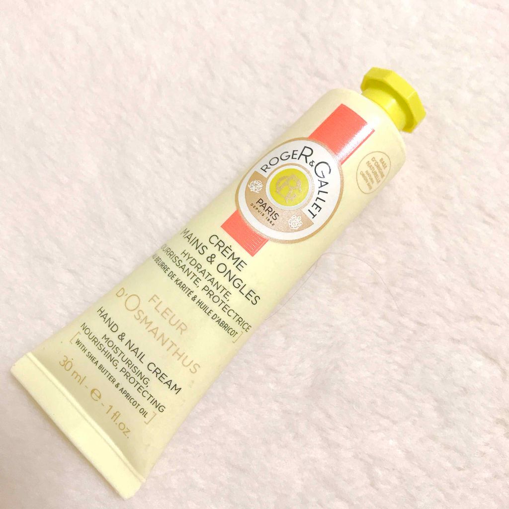 オスマンティウスパフューム ハンドクリーム/ロジェ・ガレ/ハンドクリームを使ったクチコミ（1枚目）