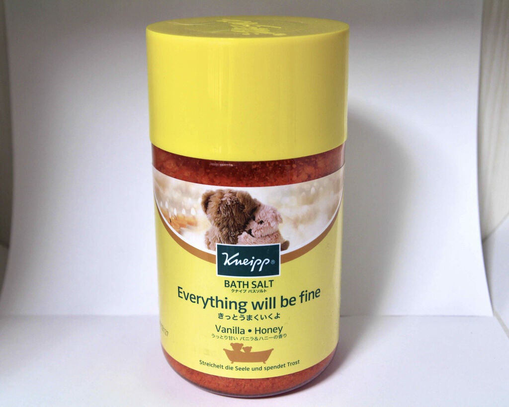 クナイプ バスソルト バニラ&ハニーの香り/クナイプ/無機塩系入浴剤を使ったクチコミ(1枚目)
