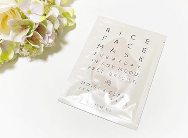 KOUJIHIME RICE FACE MASKライスバリアフェイスマスク MOISTCLEARのクチコミ「日本の伝統的美肌成分『糀』に着目した発酵スキンケアブランド！
⁡
KOUJIHIME　ライスバ.....」（1枚目）