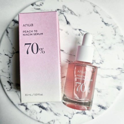 桃70%ナイアシンセラム/Anua/美容液を使ったクチコミ(4枚目)