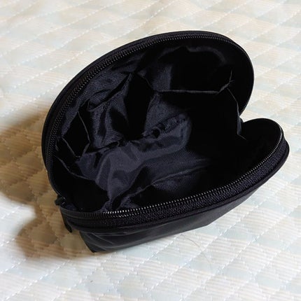 ナイロン広口ラウンドポーチ/無印良品/化粧ポーチを使ったクチコミ(2枚目)