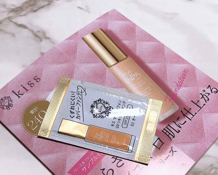 マットシフォン UVリキッドファンデ/KiSS/リキッドファンデーションを使ったクチコミ(1枚目)