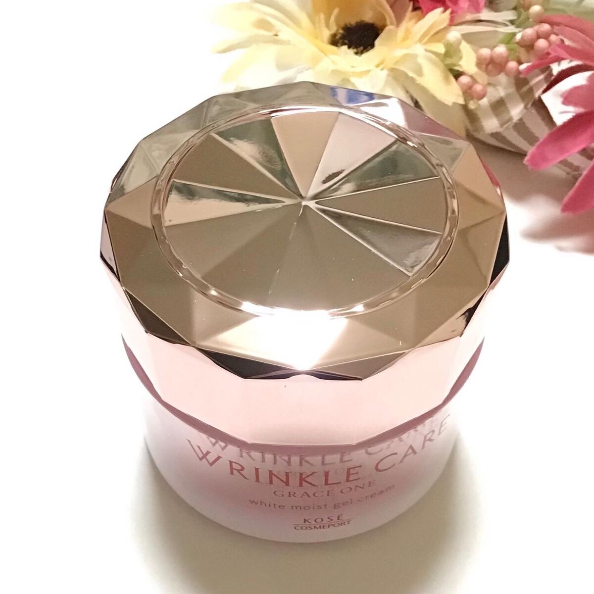 リンクルケア ホワイト モイストジェルクリーム/グレイスワン/オールインワン化粧品を使ったクチコミ(2枚目)