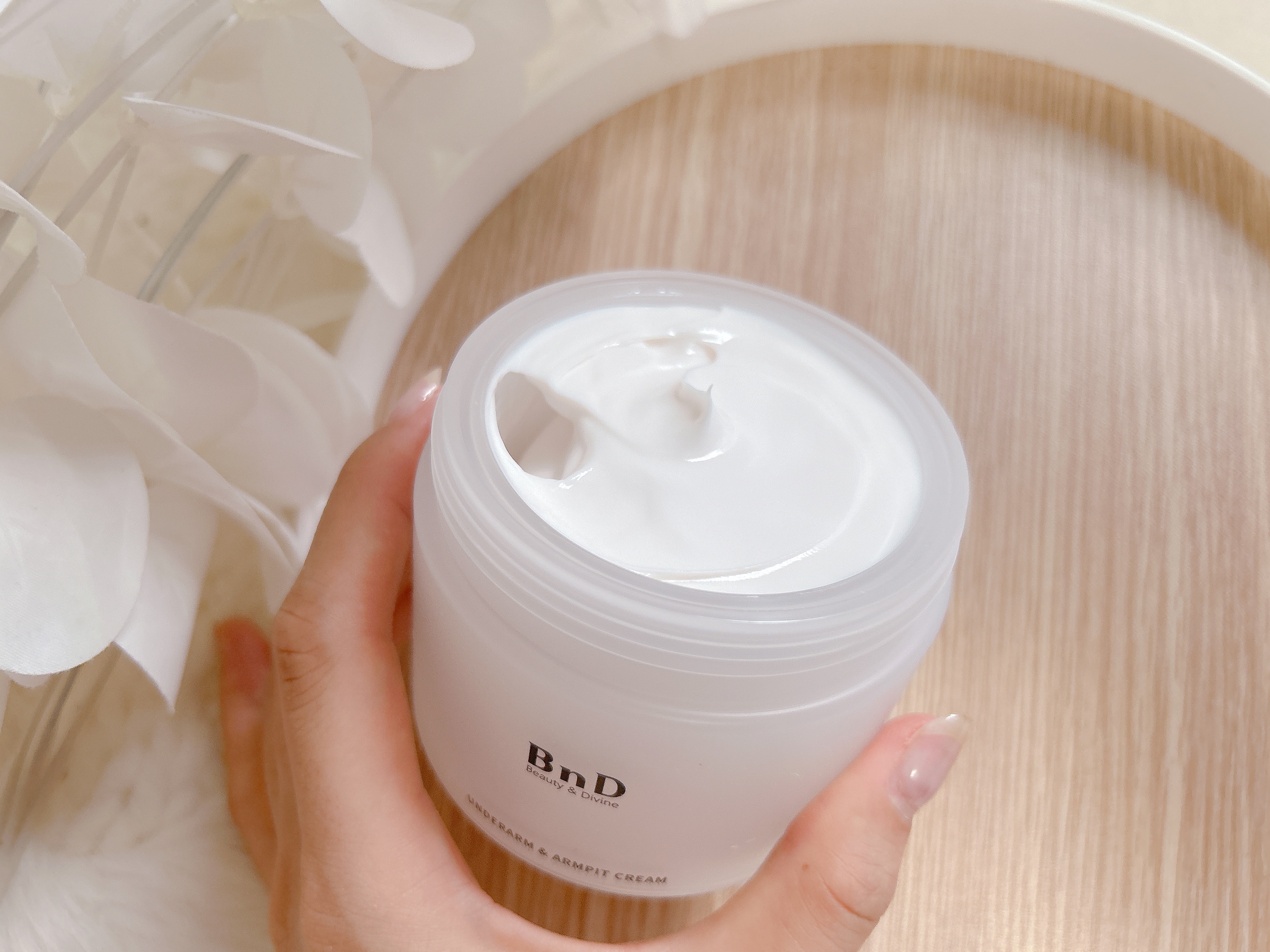 BnDアンダーアームクリーム(ボディクリーム)/BnD/デリケートゾーンケアを使ったクチコミ（3枚目）