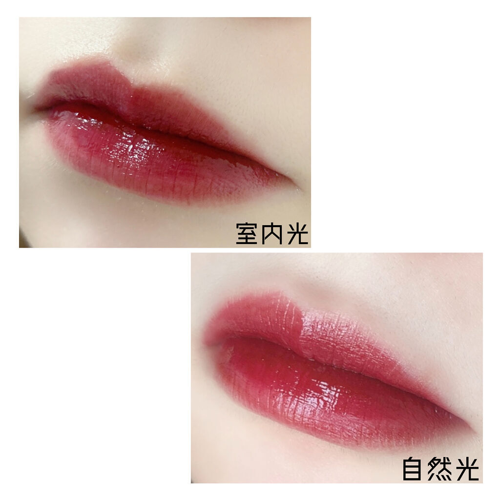 ジューシーラスティングティント/rom&nd/リップティントを使ったクチコミ（2枚目）