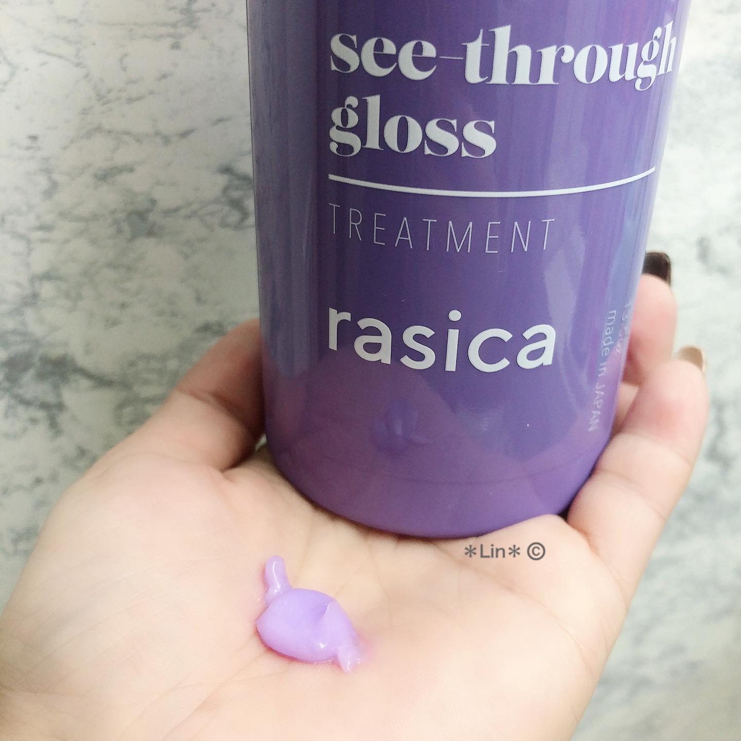 シースルーグロスシャンプー／トリートメント/rasica/市販シャンプーを使ったクチコミ（2枚目）