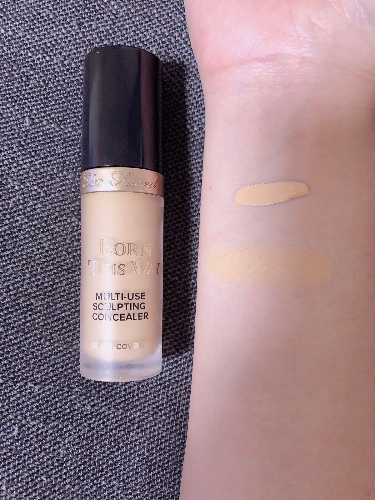 ボーン ディス ウェイ スーパー カバレッジ コンシーラー/Too Faced/リキッドコンシーラーを使ったクチコミ(2枚目)